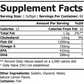 Omega 3 Fish Oil Supplement